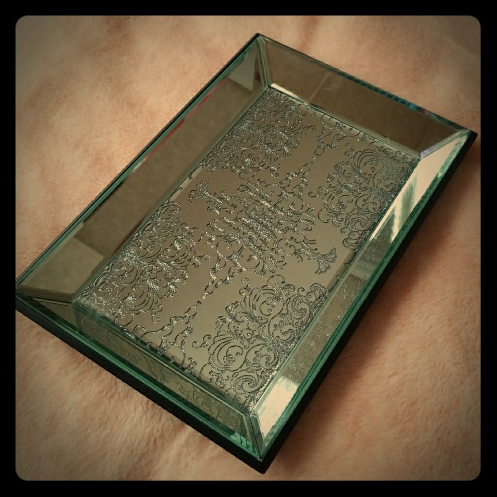 Mirrored Tray